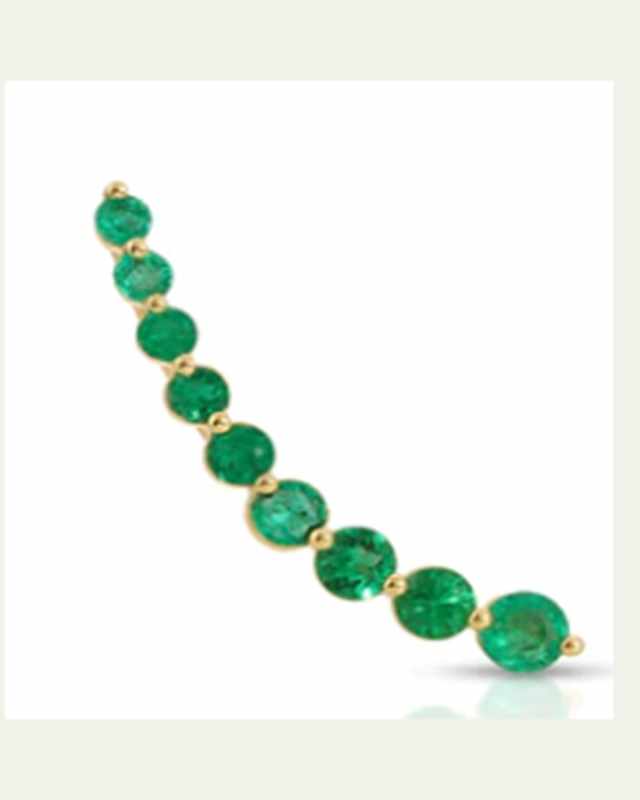 18K RIGHT EMERALD FLOATING E